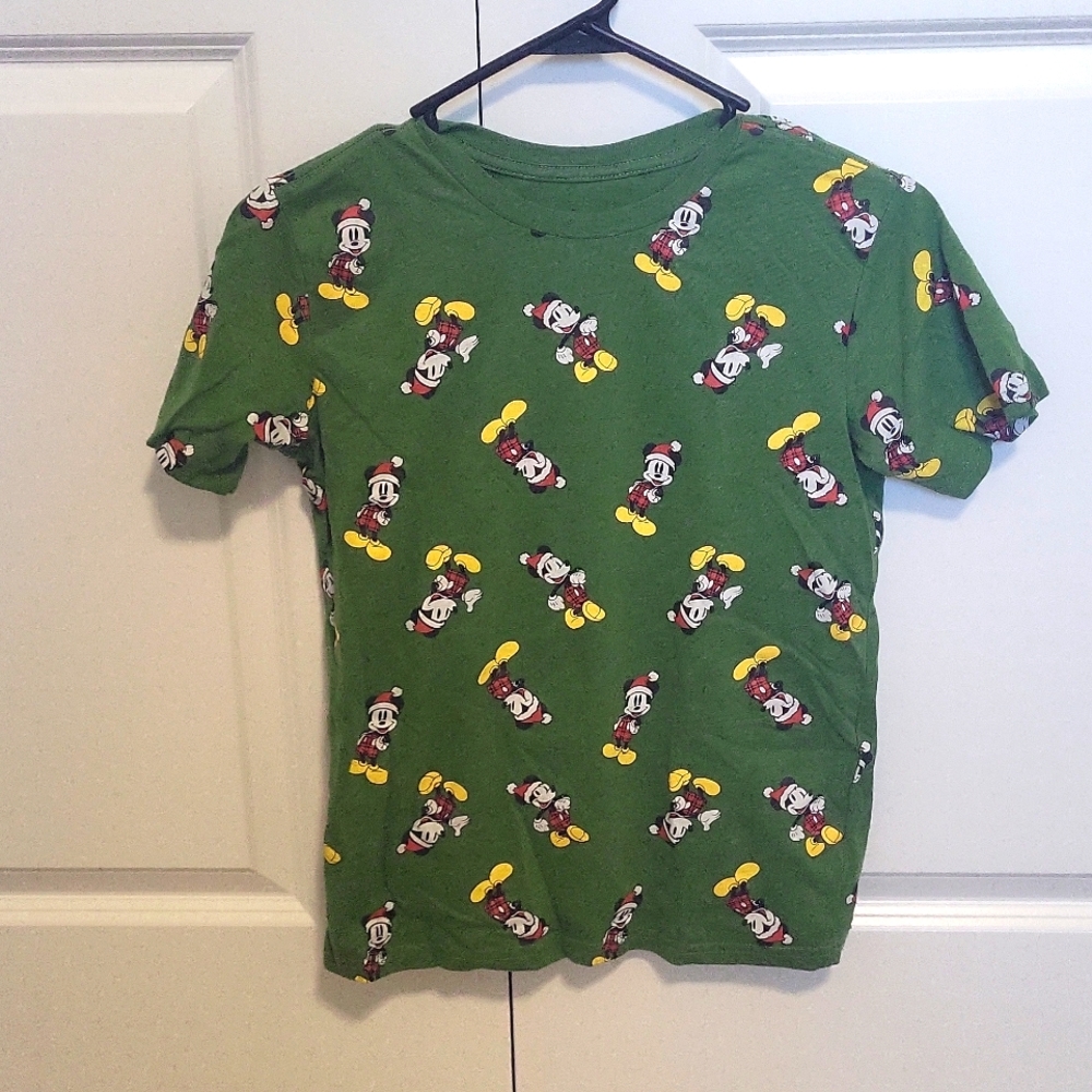 Disney Parks Kids Christmas t-shirt Large